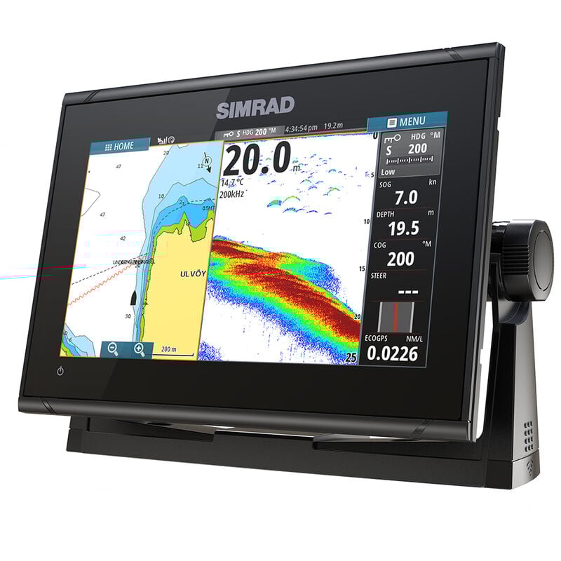 Simrad GO9 XSE Chartplotter/Fishfinder - No Transducer image number 1