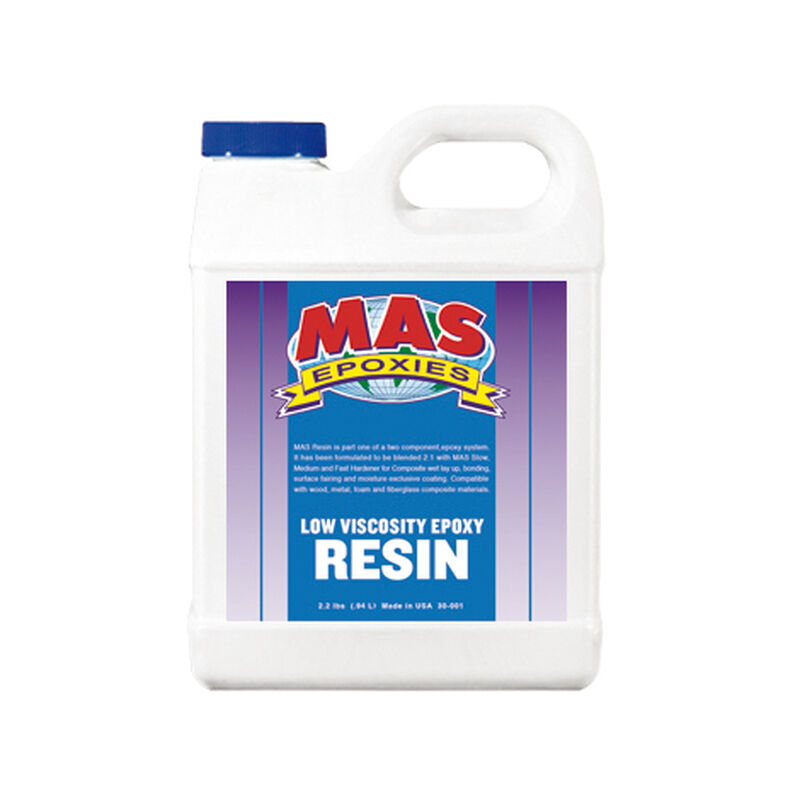 MAS Epoxies Low-Viscosity Epoxy Resin, Quart image number 1