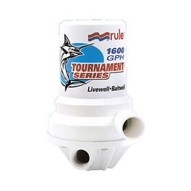 Rule Tournament Series Livewell Pump With Nylon Dual Port