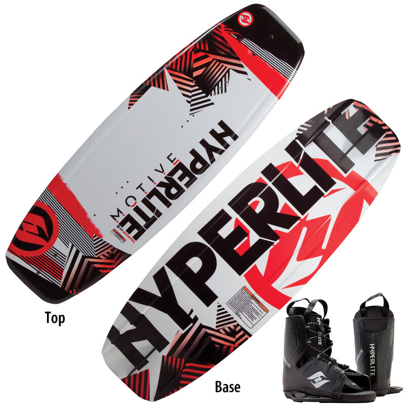 Hyperlite Motive Wakeboard With Frequency Bindings image number 1
