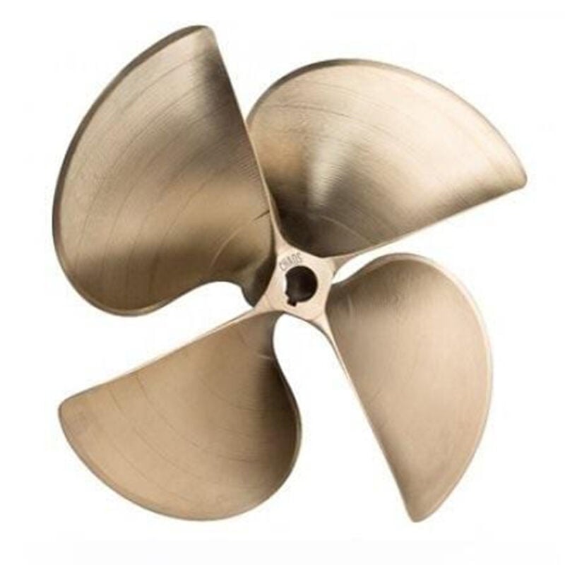 Michigan Wheel Chaos 4-Blade Propeller, 14.5" x 14.25" LH, Spline, .150 Cup