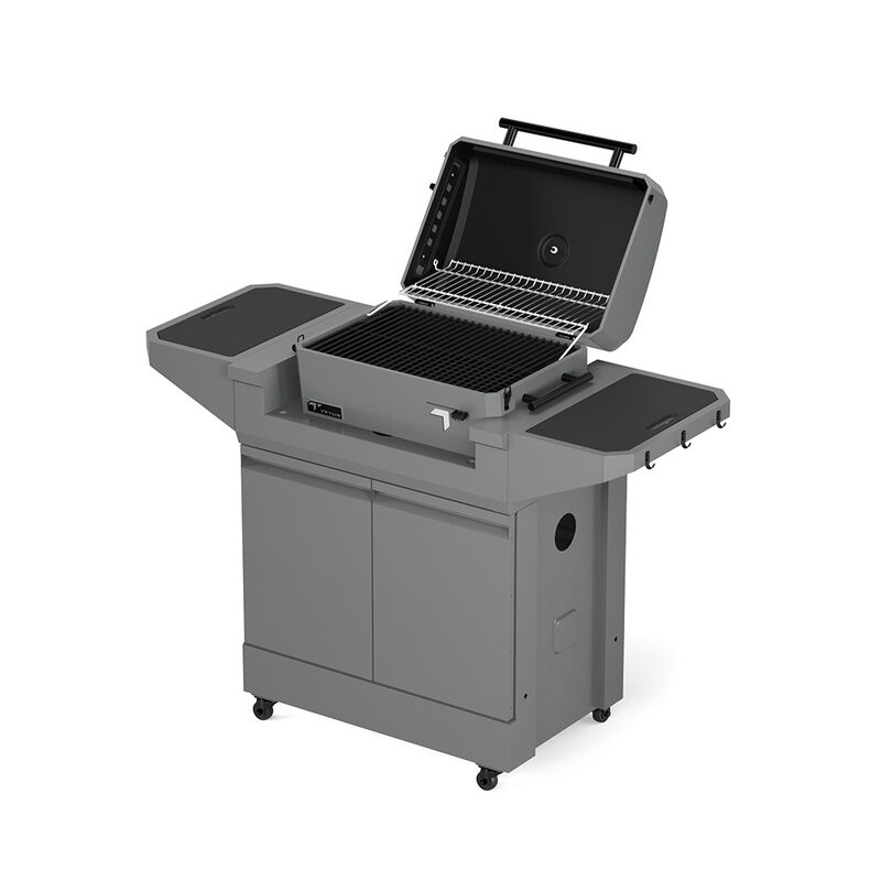 TYTUS Emberwood Charcoal Grill with Grill and Prep Cart and Cover image number 12