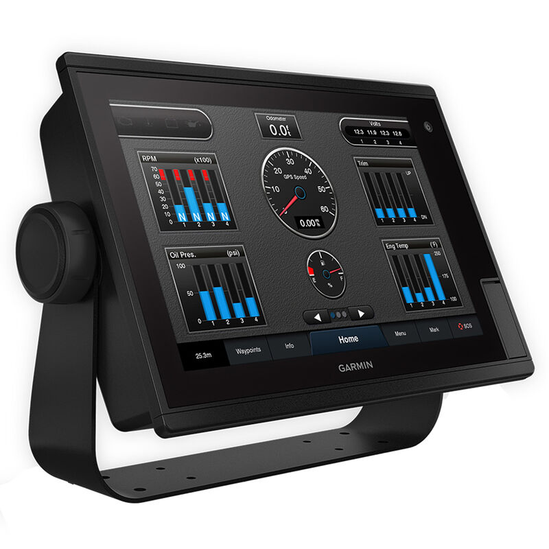 Garmin GPSMAP; 1222xsv Plus SideV&uuml;, ClearV&uuml; & Traditional CHIRP Sonar w/Worldwide Basemap image number 2