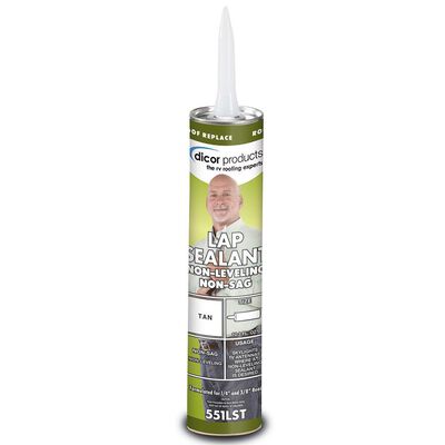 Non-Sag Lap Sealant, 10.3 oz. tube - Tan