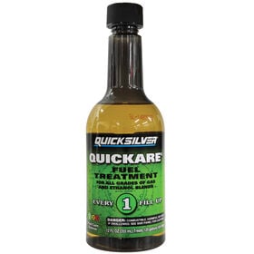 Quicksilver Quickare Fuel Treatment, 12 oz.