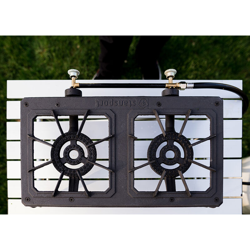 Stansport Double-Burner Cast Iron Stove image number 11