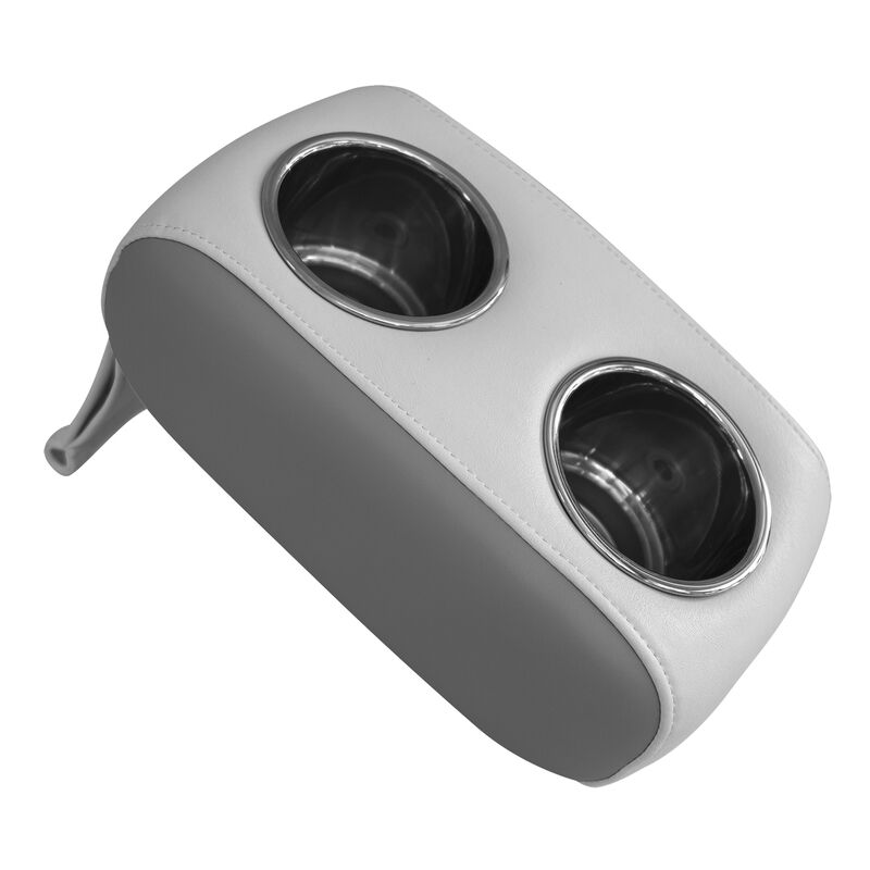 Wise Portable Stainless Double Drink Holder for Pontoon Furniture image number 3