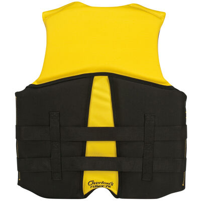 Overton's Men's BioLite Life Jacket With Flex-Fit V-Back - Yellow - 3XL