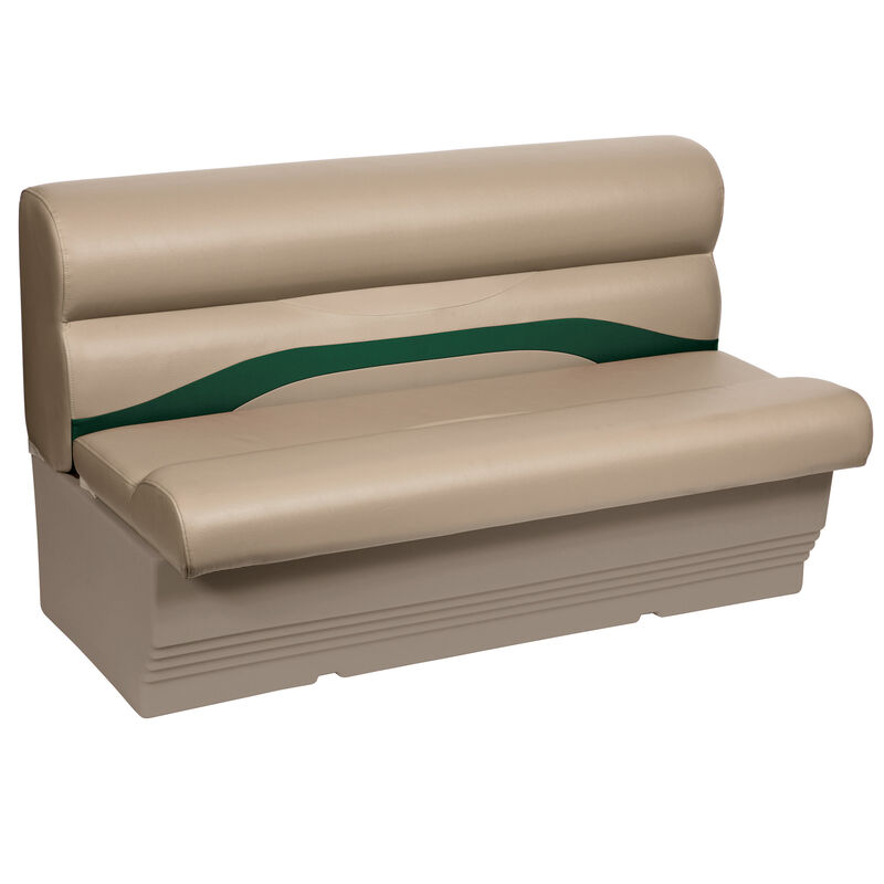 Toonmate Premium Pontoon 50" Wide Lounge Seat w/Mocha Base image number 1