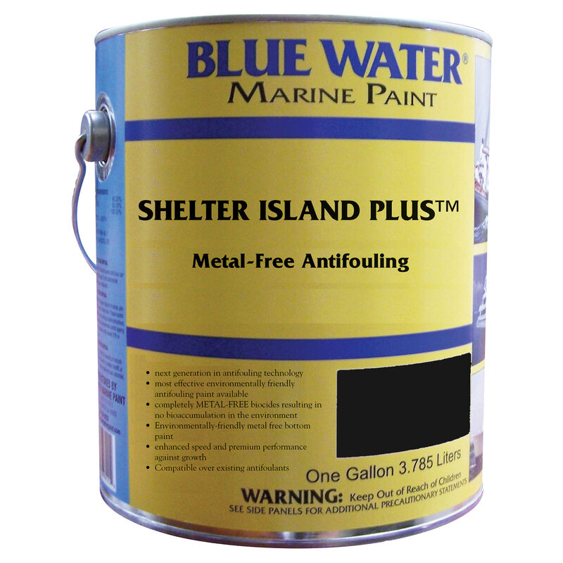 Blue Water Shelter Island Plus Copper-Free Ablative, Gallon image number 9