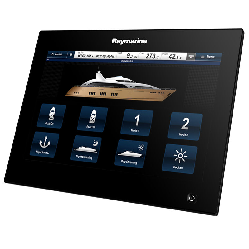 Raymarine gS125 12.1" Glass Bridge MFD With Inverted Display image number 2