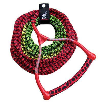 Airhead 3-Section Waterski Rope with Performance Radius Handle