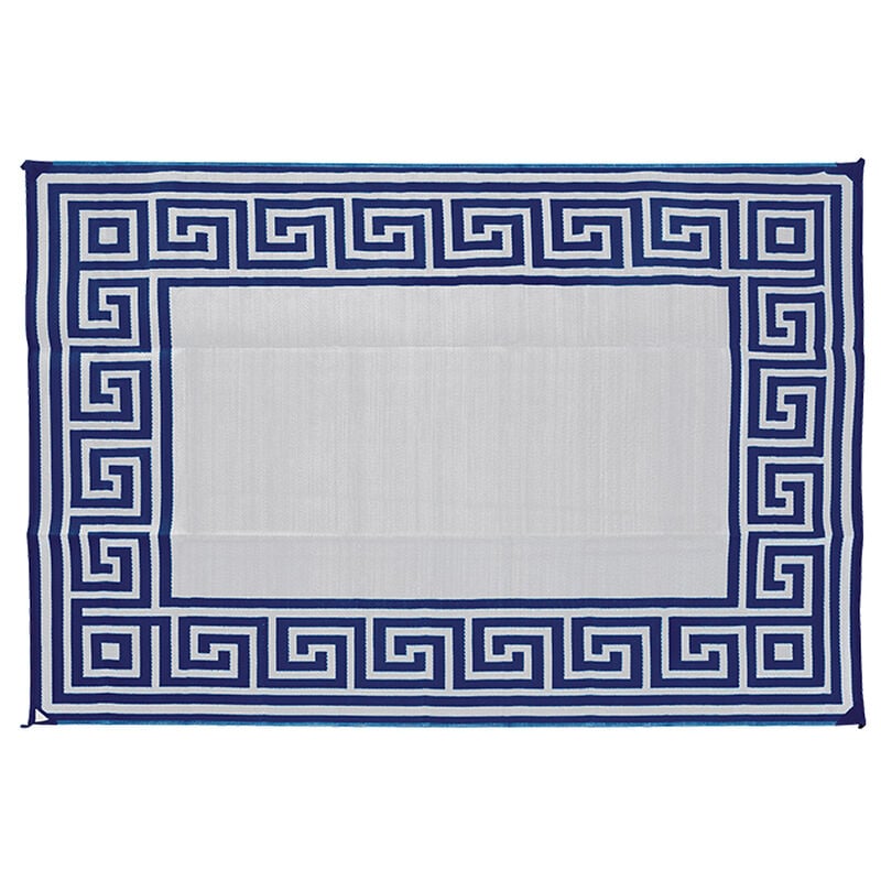 Reversible Greek Motif Design Patio Mat image number 27