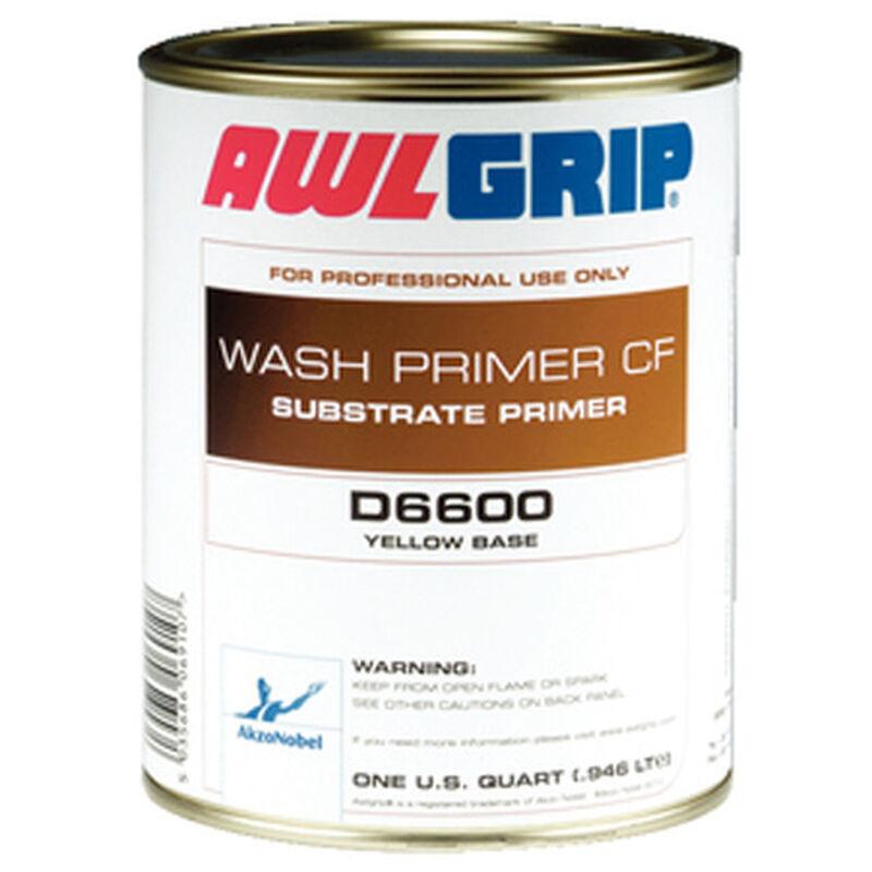 Awlgrip Wash Primer CF Yellow Base, Quart image number 1