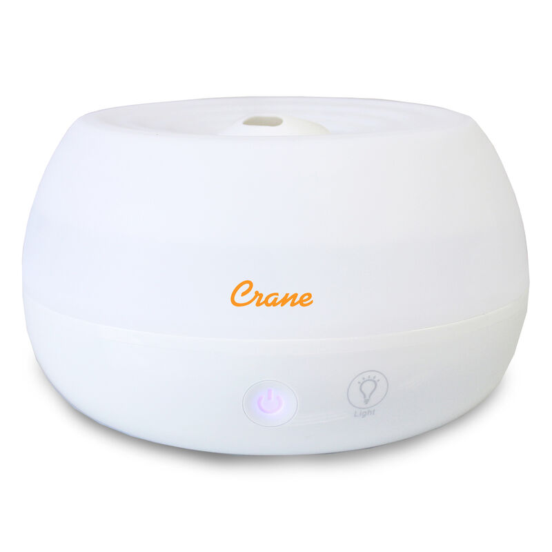 Crane Personal Ultrasonic Cool Mist Humidifier and Aroma Diffuser, White image number 1