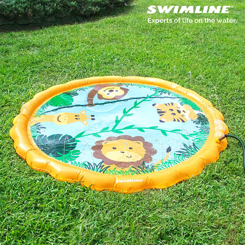 Swimline 68&rdquo; Safari Sprinkler Mat image number 8