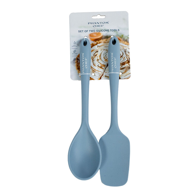 Phantom Chef Silicone Spoonula and Spoon Set image number 1