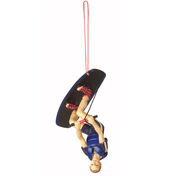 Wakeboarder Christmas Ornament