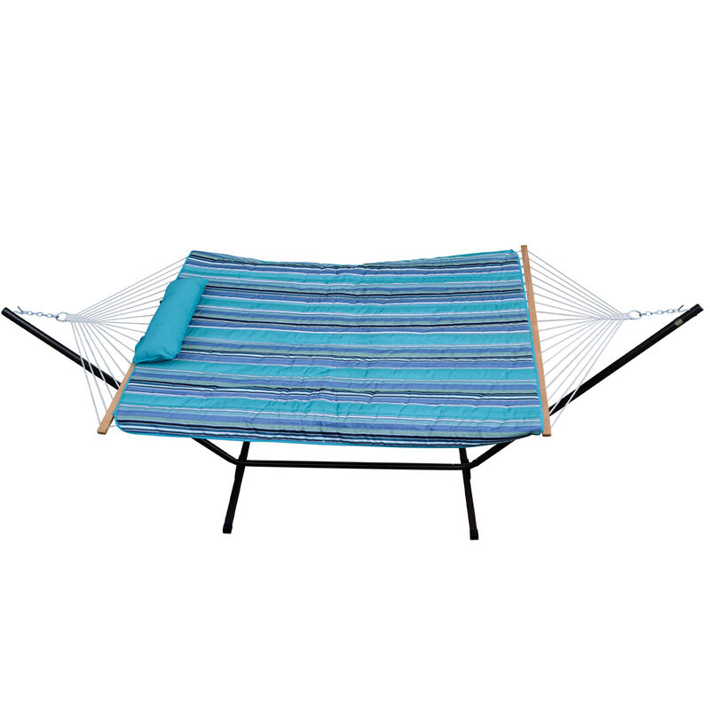 Algoma Single Rope Hammock, Stand, Pad, and Pillow Combination image number 5