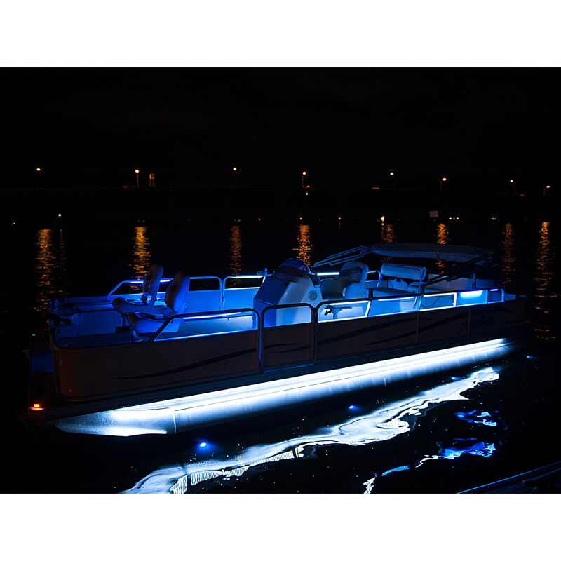 Overton's 24' Flex Track LED Light Kit For Pontoon Boats image number 14