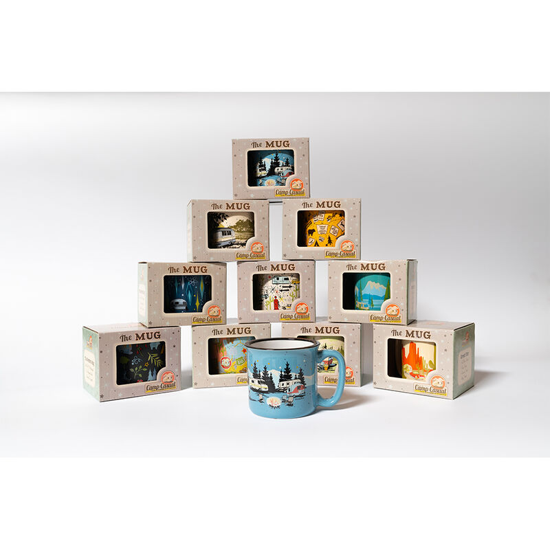 Camp Casual Mug, Blue image number 2