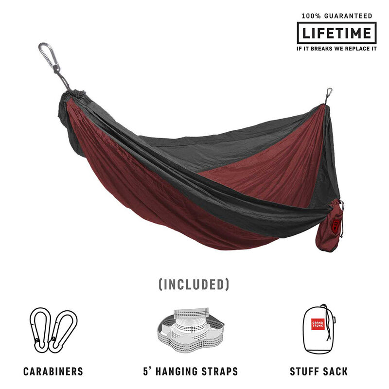 Grand Trunk Double Deluxe Hammock with Straps image number 12