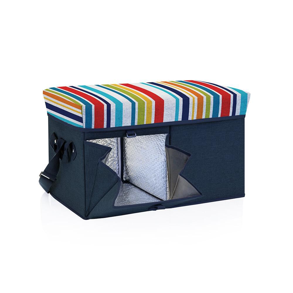 Ottoman Cooler - Fun Stripe