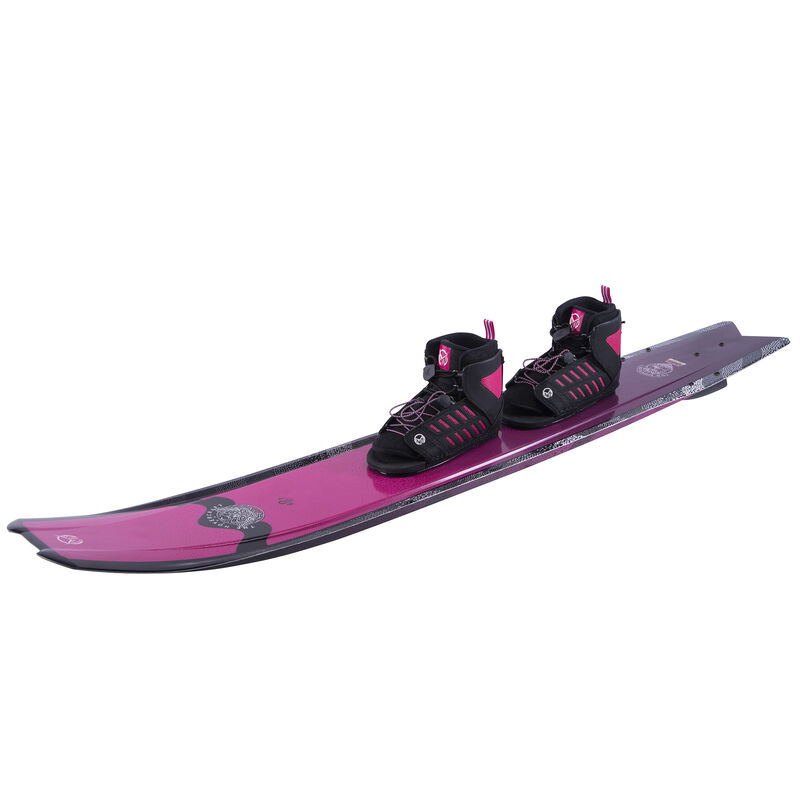 HO Women's Hovercraft Slalom Waterski With Double Freemax Bindings image number 1