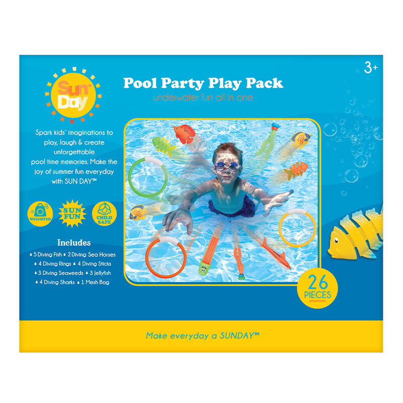 Splash Buddies 26-Piece Pool Diving Set image number 3