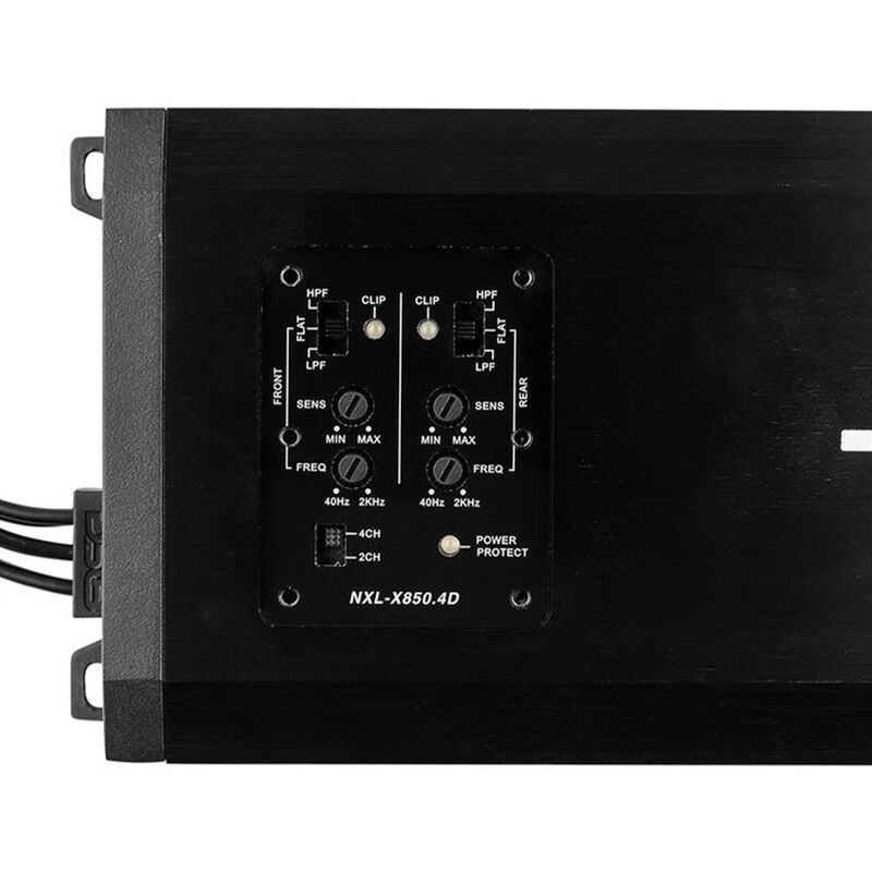 DS18 NXL-X850.4D 4-Channel Marine Amplifier, 4 x 200W RMS image number 2