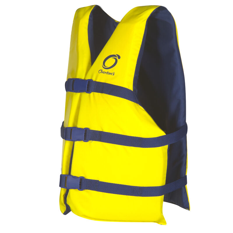 Overton's Adult Nylon Life Jacket, Yellow image number 7