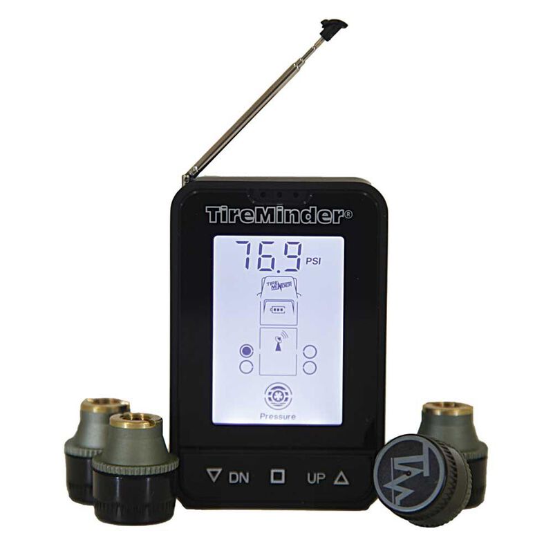 TireMinder TM66 Wireless Tire Pressure Monitoring System with Booster, 4-Wheel image number 1