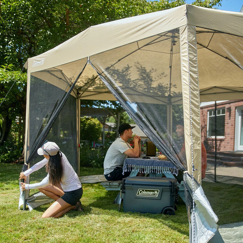 Coleman Back Home 15' x 13' Screen Canopy Tent image number 9