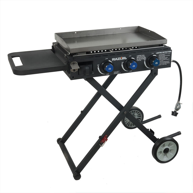 Razor 3-Burner Collapsible Griddle with Cart image number 3