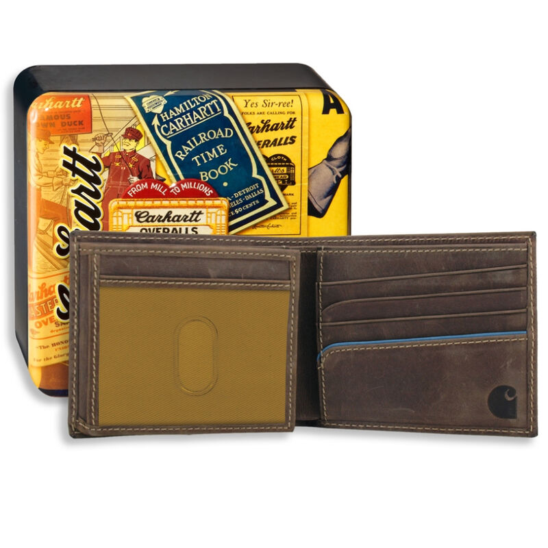 Carhartt Men's Two-Tone Billfold with Wing Wallet image number 1