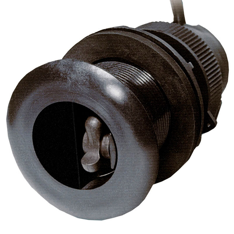 Raymarine DST800 Low-Profile Plastic Thru-Hull Triducer image number 1
