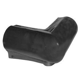 90 Degree Vinyl Corner Bumper Black 6' x 6'