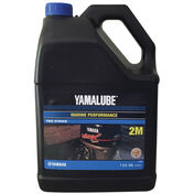 Yamaha Yamalube 2M 2-Stroke Outboard Engine Oil, Gallon