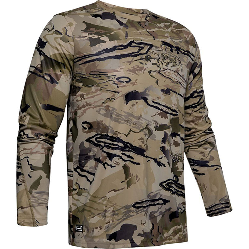Under Armour Men's Iso-Chill Brush Line Long-Sleeve Shirt image number 6