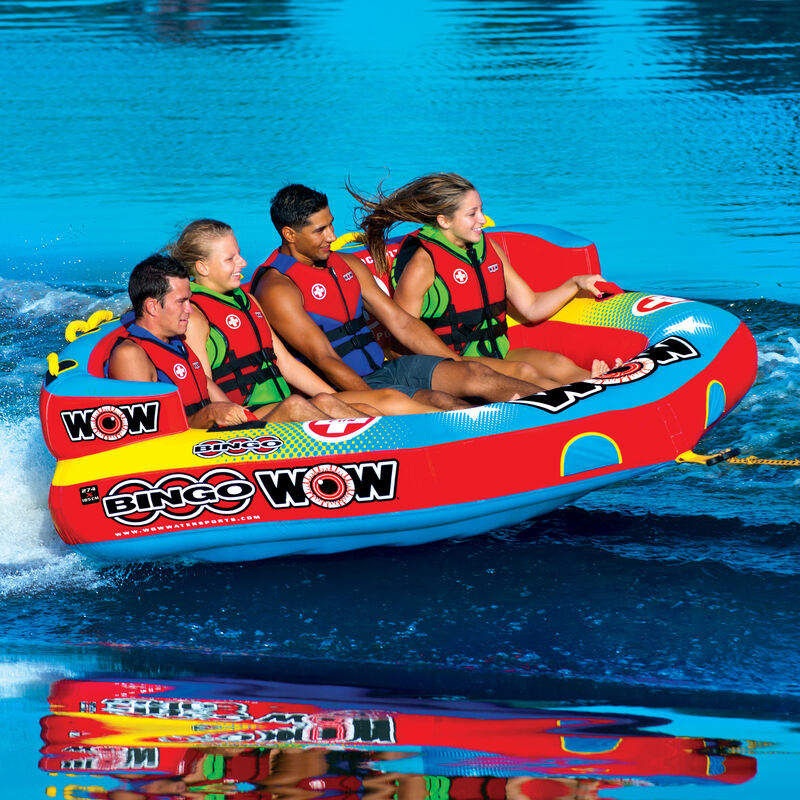 WOW Bingo 4-Person Towable Tube image number 3