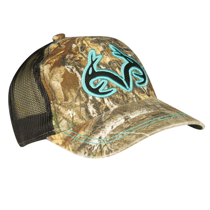 Realtree Women&rsquo;s 3-D Logo Mesh-Back Hat image number 1