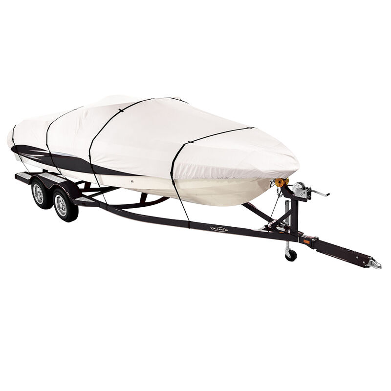 Covermate Imperial Pro Euro-Style V-Hull Outboard Boat Cover, 18'5" max. length image number 6