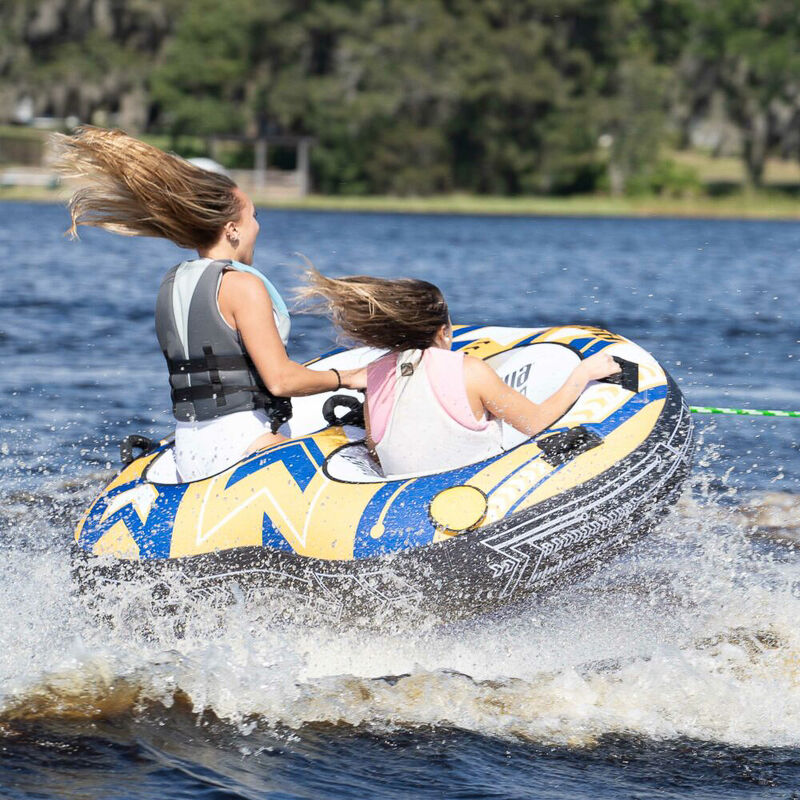 Aqua Pro 2-Rider Sit-In Towable Tube image number 5