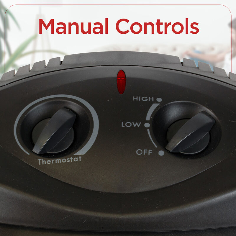 Black+Decker 1500W Electric Infrared Quart Space Heater image number 6