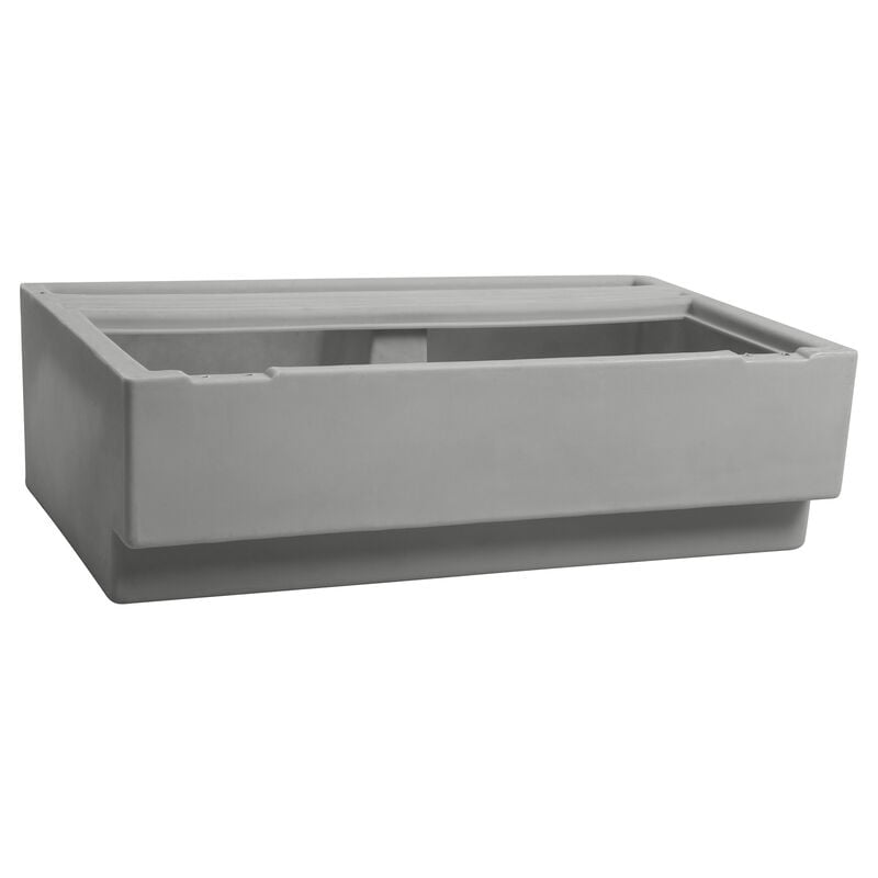 Toonmate Deluxe Pontoon Left-Side Corner Couch Base - Gray image number 3
