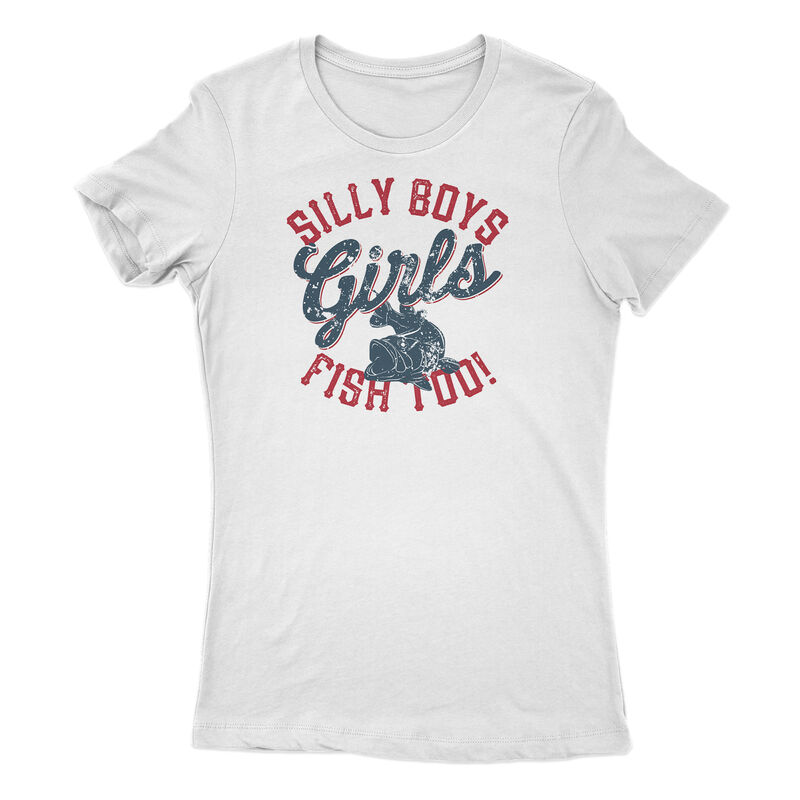 Fin Fighter Women's Silly Boys Short-Sleeve Tee image number 1
