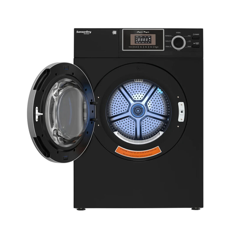 Equator ED 866 DL Premium Compact 24 inch Vented Dryer, Black image number 3