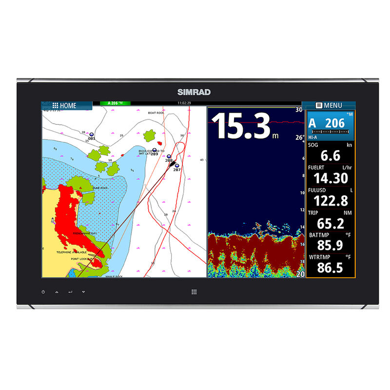 Simrad MO19-T 19" Widescreen High Bright, Multi-Touch Monitor image number 1