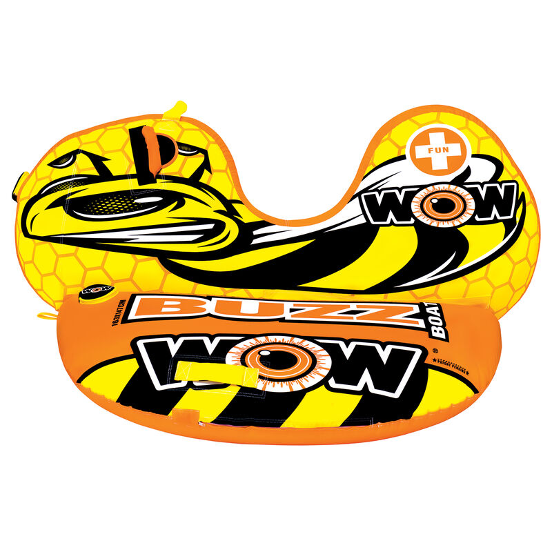 WOW Buzz Boat One-Person Towable Tube image number 1