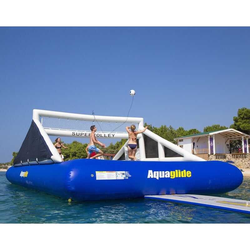 Aquaglide Supervolley 30 Floating Trampoline image number 1